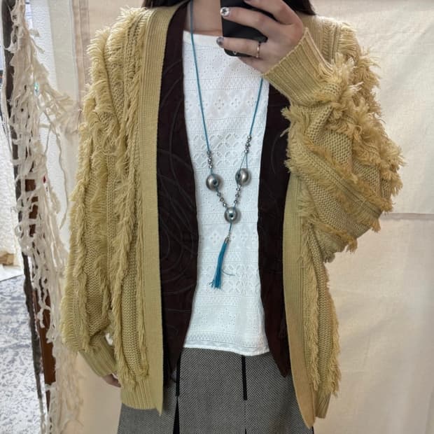 studio clip 태슬 가디건