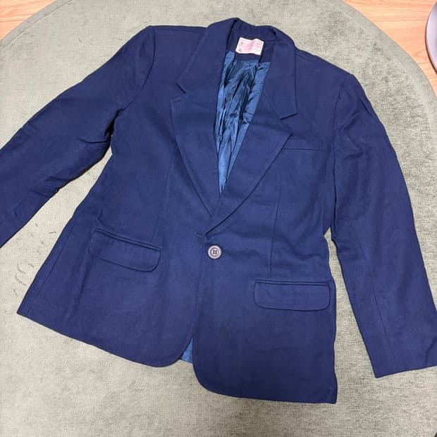 Pendleton 펜들턴 여성 버진 울 100% 자켓 네이비 블루 사이즈
