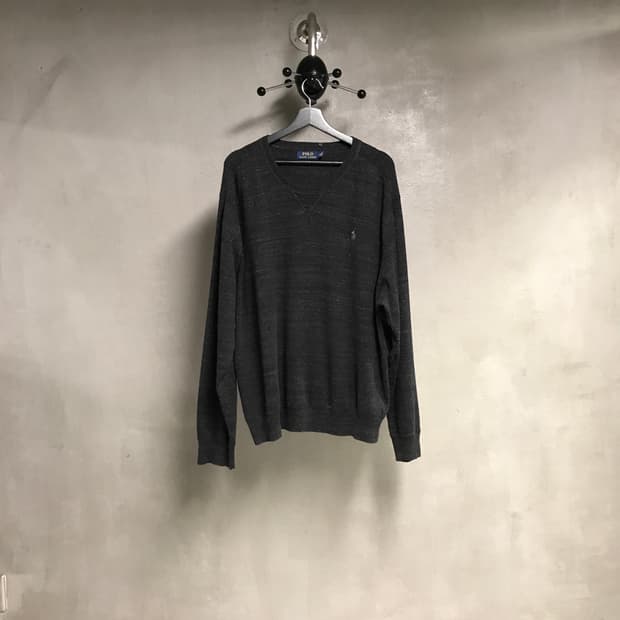 폴로 랄프로렌 맨투맨 차콜 XXL
