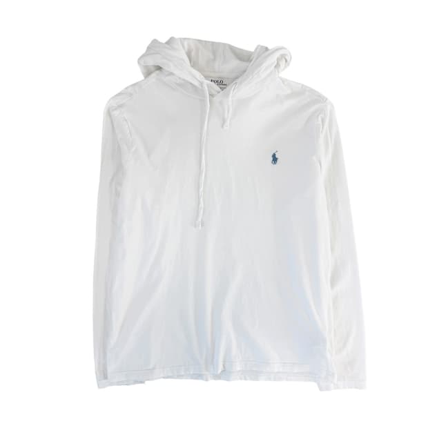 폴로 랄프로렌 화이트 후드 (man m)