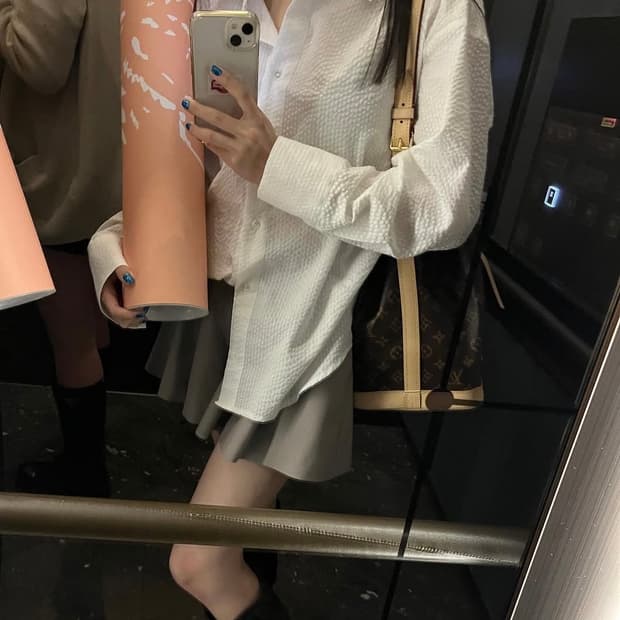 헤더먼트 셔츠