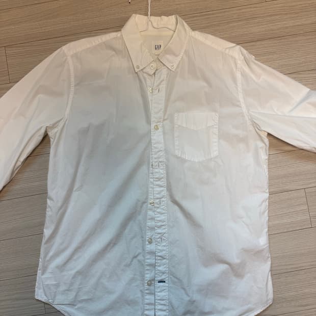 GAP 갭 포플린 화이트 셔츠 M