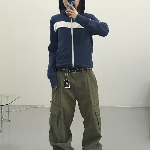 Puma Navy Kitsch Zip Up