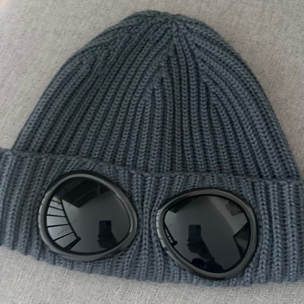 cp컴퍼니 고글 비니 그레이