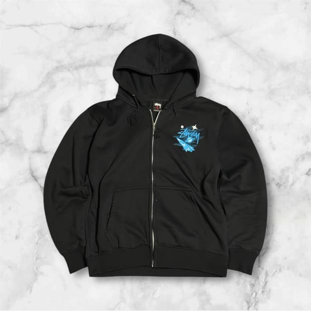 스투시 00s 우주인 후드집업 ⭐️Rare