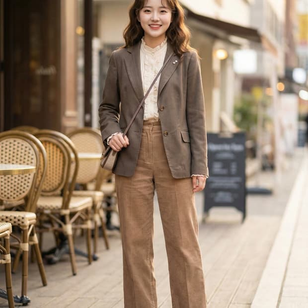 닥스(DAKS) 우먼 100% 울 클래식 자켓