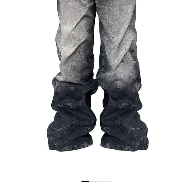 [no E mosen] Dragon Spine Heavy Wash Jea