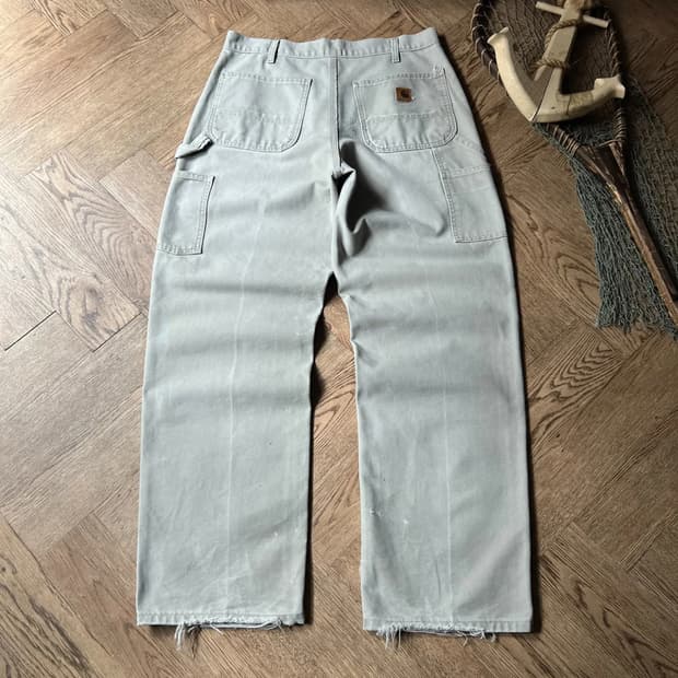 [32]칼하트 USA 덩가리핏 데저트탄 카펜터 워크 팬츠