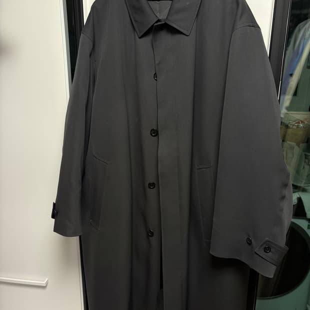 그라프페이퍼 울 발마칸 코트 1사이즈