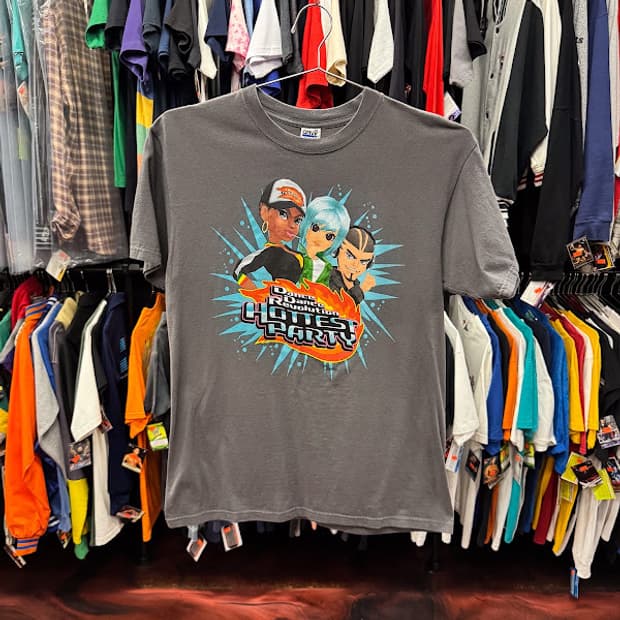 2000년대 빈티지 DDR 하티스트 파티 티셔츠