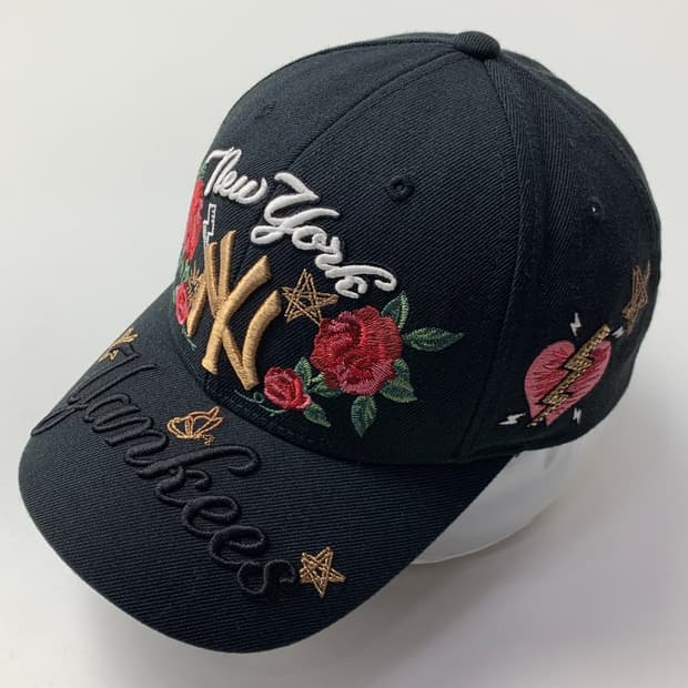 [OS/정품] 엠엘비 뉴욕 양키스 페티로즈 남여공용 볼캡모자
