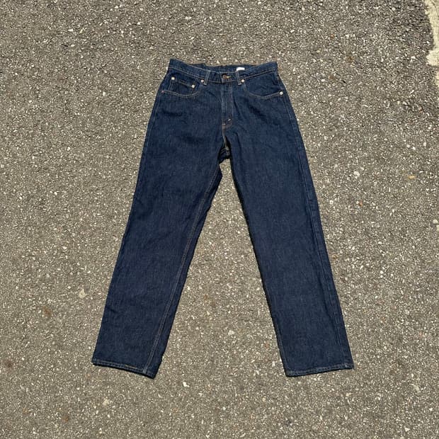 빈티지 90s 리바이스 569 인디고 데님 팬츠