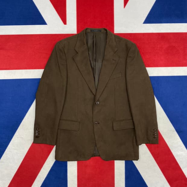 빈티지 스웨이드 미니멀자켓 100