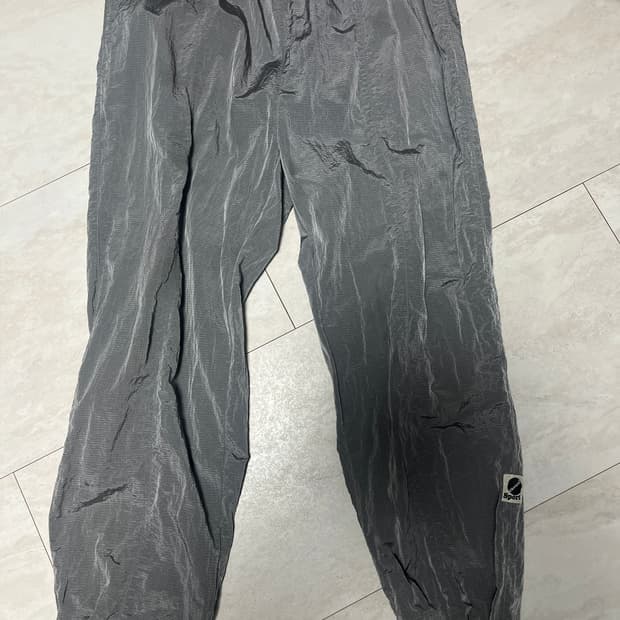 헤리티지플로스 립스탑 바스락 나일론 워셔 스웻팬츠 M