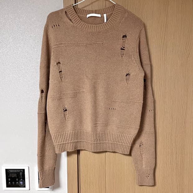 헬무트랭 helmut lang 그런지 니트