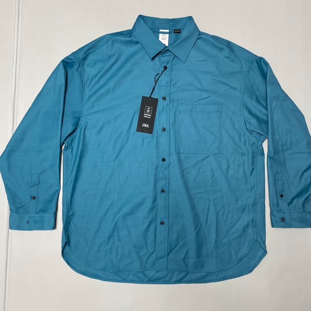 자라 x 메종 스페셜 콜라보 오버셔츠 L 새상품