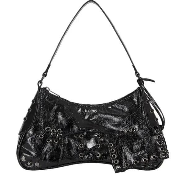 일리고 아일렛 스터드 숄더백