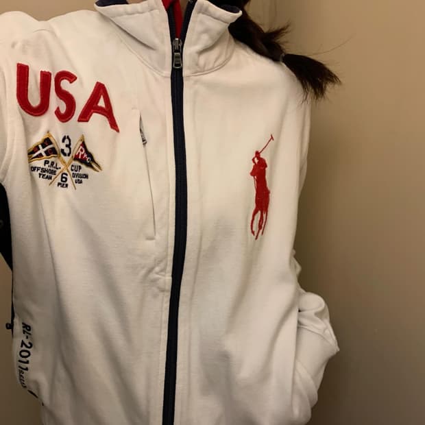 폴로 빅포니 USA 집업 