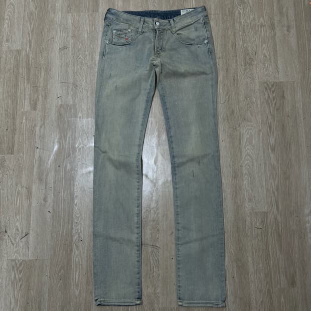 디젤 크러쉬 워싱 데님 청바지 28/34