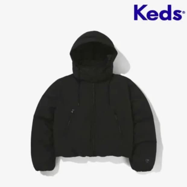 케즈 덕다운 패딩 새상품 택있음 후드탈부착 투웨이지퍼