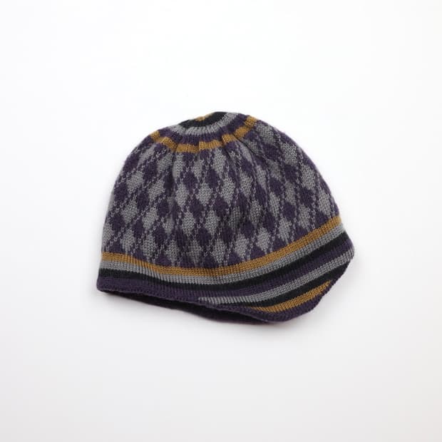 Patagonia 아가일 패턴 비니
