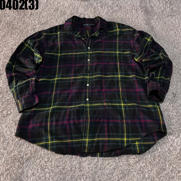 폴로 랄프로렌 체크 긴팔셔츠