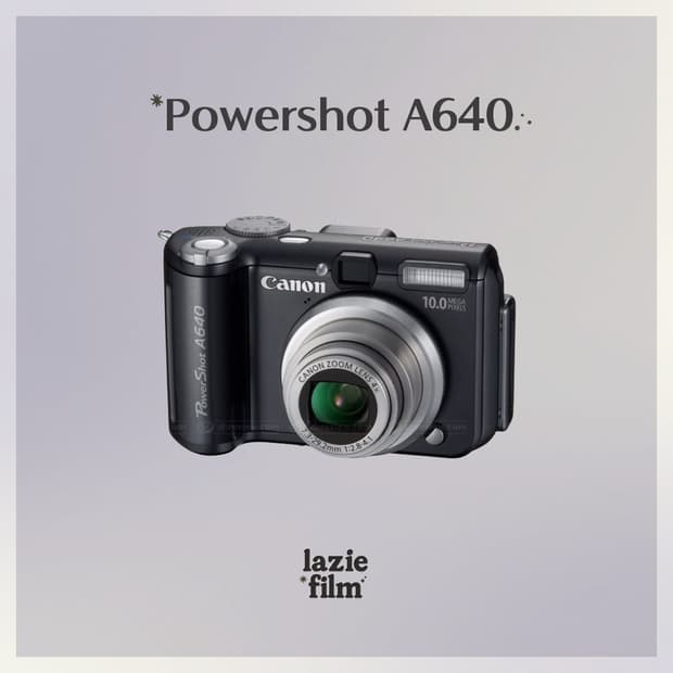 셀카✧･ﾟCanon Powershot A640 캐논 파워샷 a640 디카