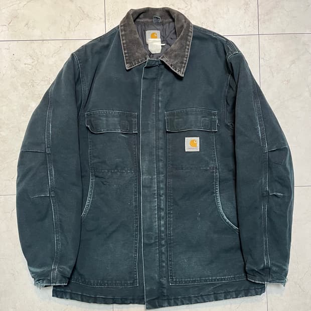 칼하트 c003 덕 트레디셔널 코트 자켓 L