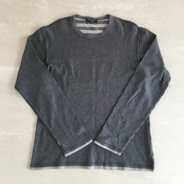 꼼데가르송 옴므 리버서블 롱슬리브 