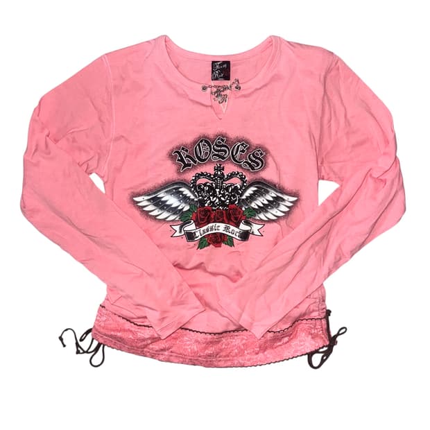 Pink roses T-shirt