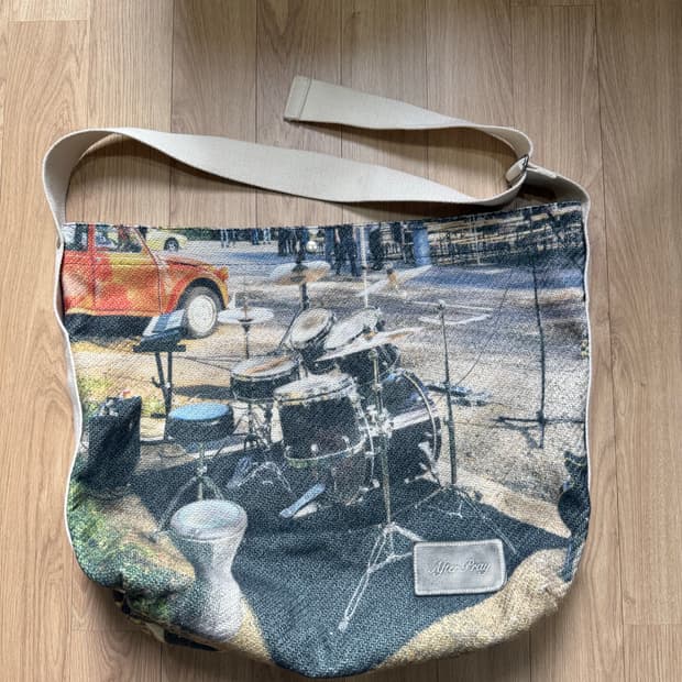 AFTER PRAY 프린티드 크로스백