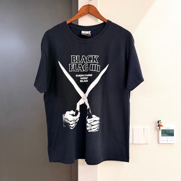 빈티지 00s Black Flag 티셔츠