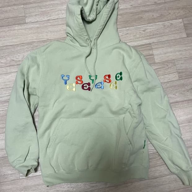 예스아이씨 피스타치오 후드티