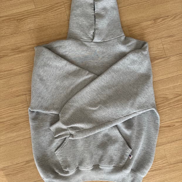 러셀 90s 후드티 그레이 xl