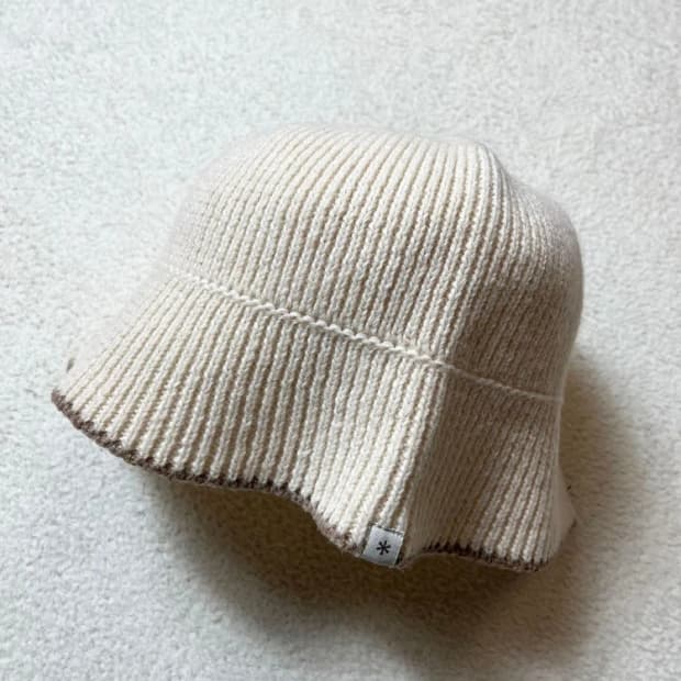 스노우 23FW 니트 버킷 햇 A1691