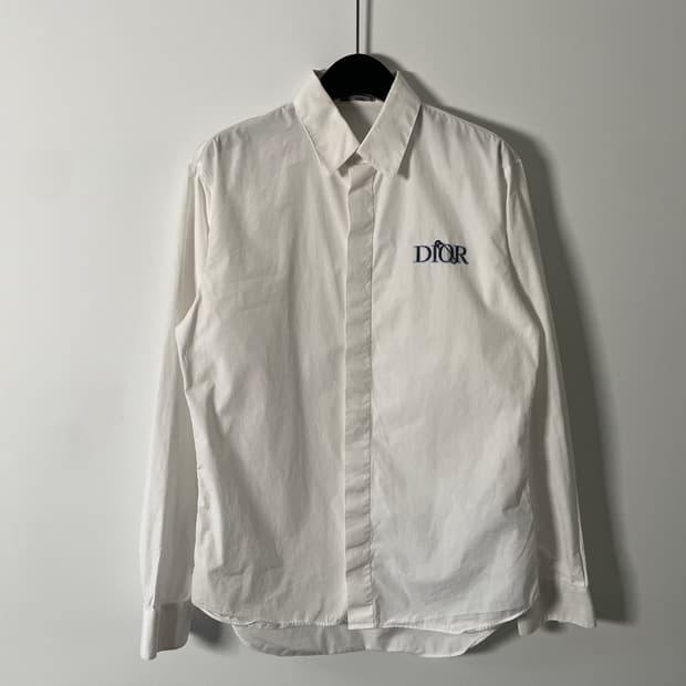 크리스찬 디올 꾸뛰르 주디블레임 코튼 셔츠 (on.747)  