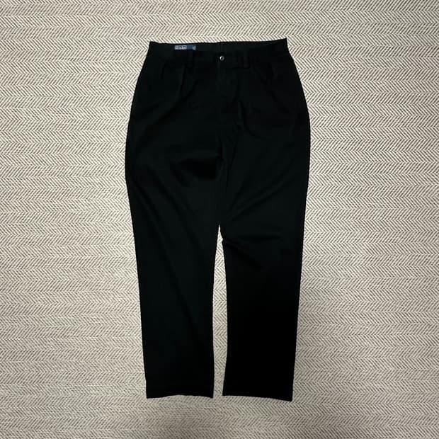 POLO RALPH LAUREN chino pants black