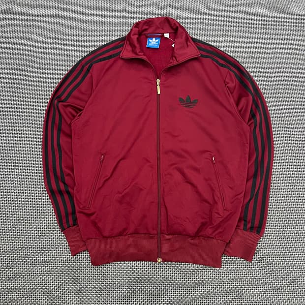 아디다드 구파이어버드 버건디 져지 100