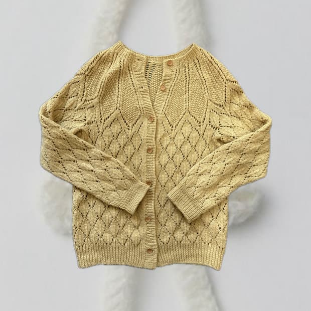 버터 니트가디건