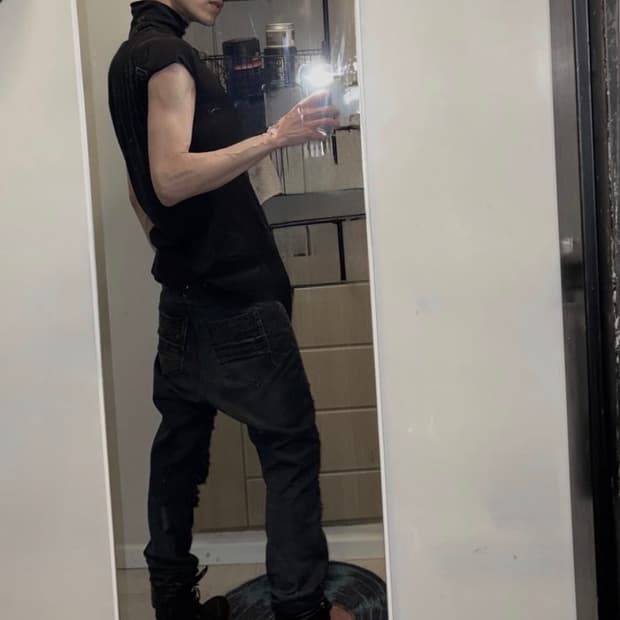Julius 12ss-edge; denim pants