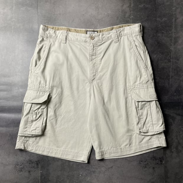 IZOD 아이자드 아이보리 카고 하프팬츠 A01297