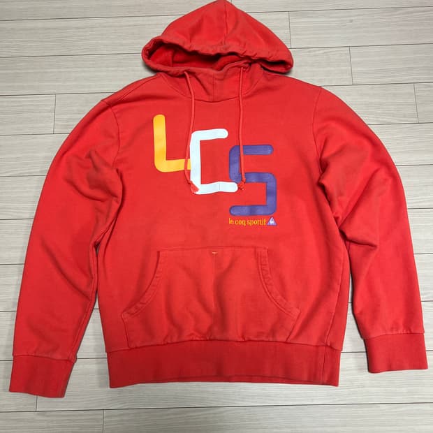 르꼬끄 스포르티프 LCS 로고 후드티 / 105