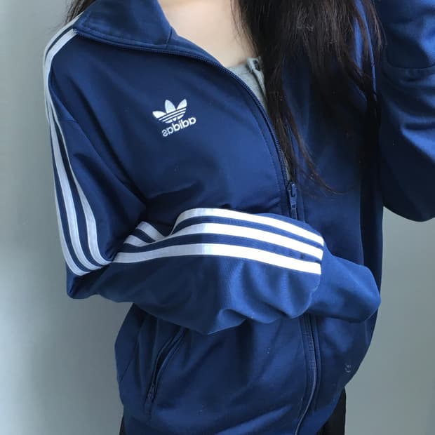 Adidas 아디다스 네이비 신형 파이어버드 트랙탑 