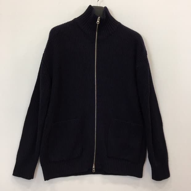 24/7 시리즈 캐시미어 니트집업 M