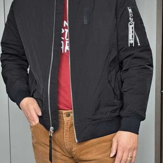 팀버랜드(Timberland) 항공점버 블랙 M