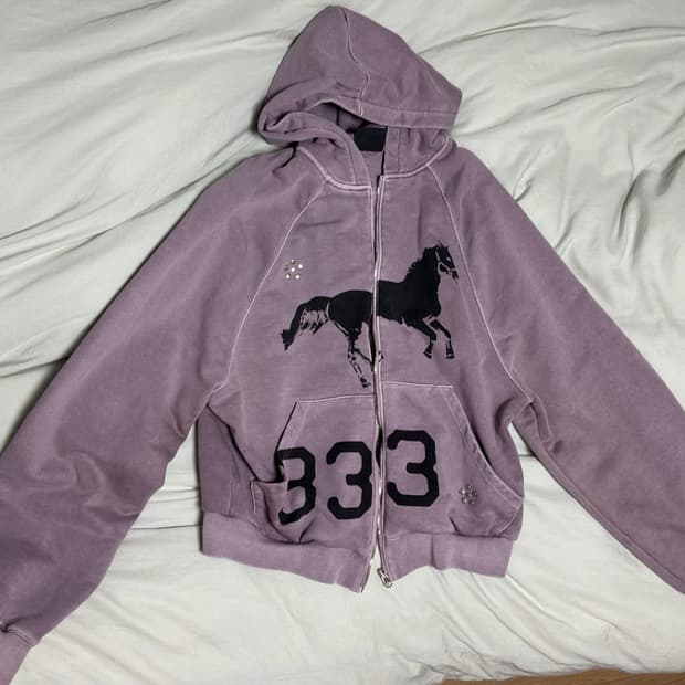 판매) 쓰리타임즈 미드나잇 스터드 midnight stud hoodie