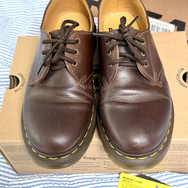 닥터마틴 1461 스무스 크레이지 홀스 uk6 250~260