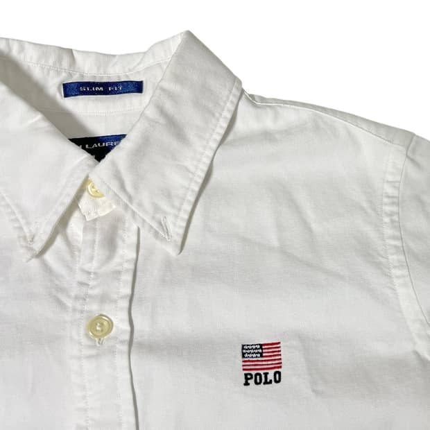 폴로 랄프로렌 화이트 셔츠 90