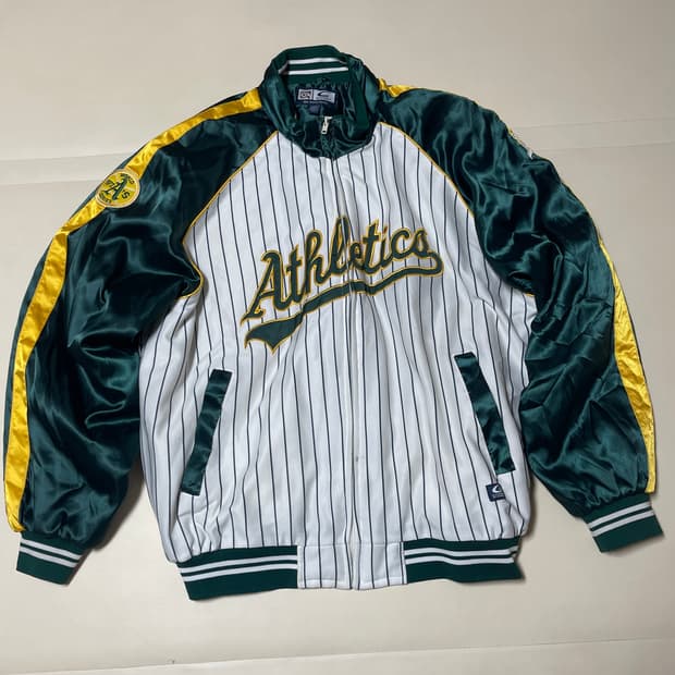 G-III sports 오클랜드 애슬레틱스 야구 점퍼 XL