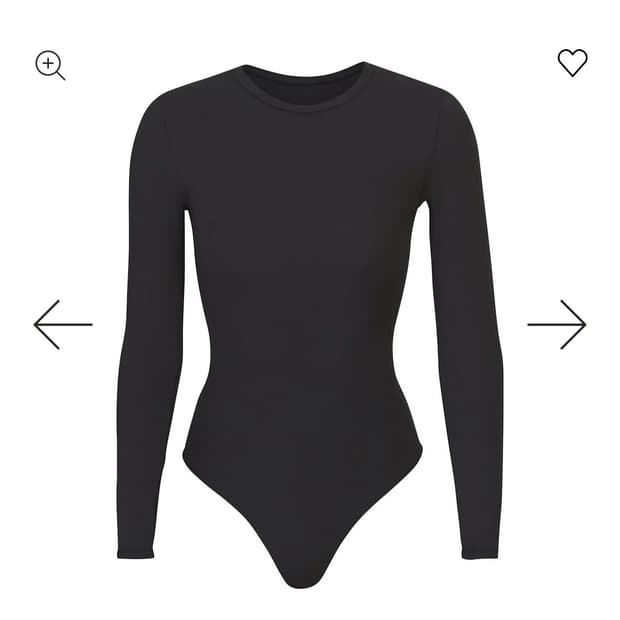 스킴스 바디수트 